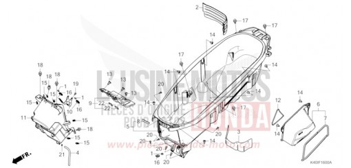 LUGGAGE BOX NSS125ADP de 2023